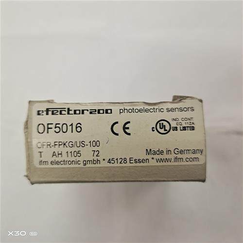 议价OF5016德国原装进口IFM易福门光电开关传感器OFR-FPKG/US-100