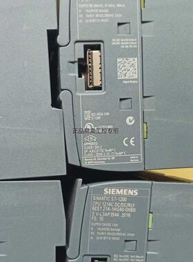 议价西门子原装9成新CPU 1EES2G14C AC/DC/RLY,6-ES 27141B40-0X