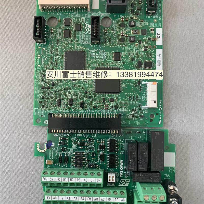 议价全新安川变频器GA700主板+端子板 ETC750002S0005 ETC750011