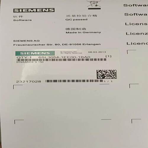 议价6SL30541EE001BA0西门子全新原装进口卡议价