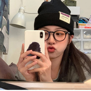 明星同款眼镜框女款近视眼镜男款显脸小椭圆框框眼镜近视专业配镜