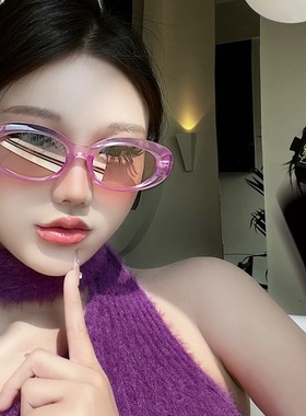 明星同款多巴胺彩色墨镜