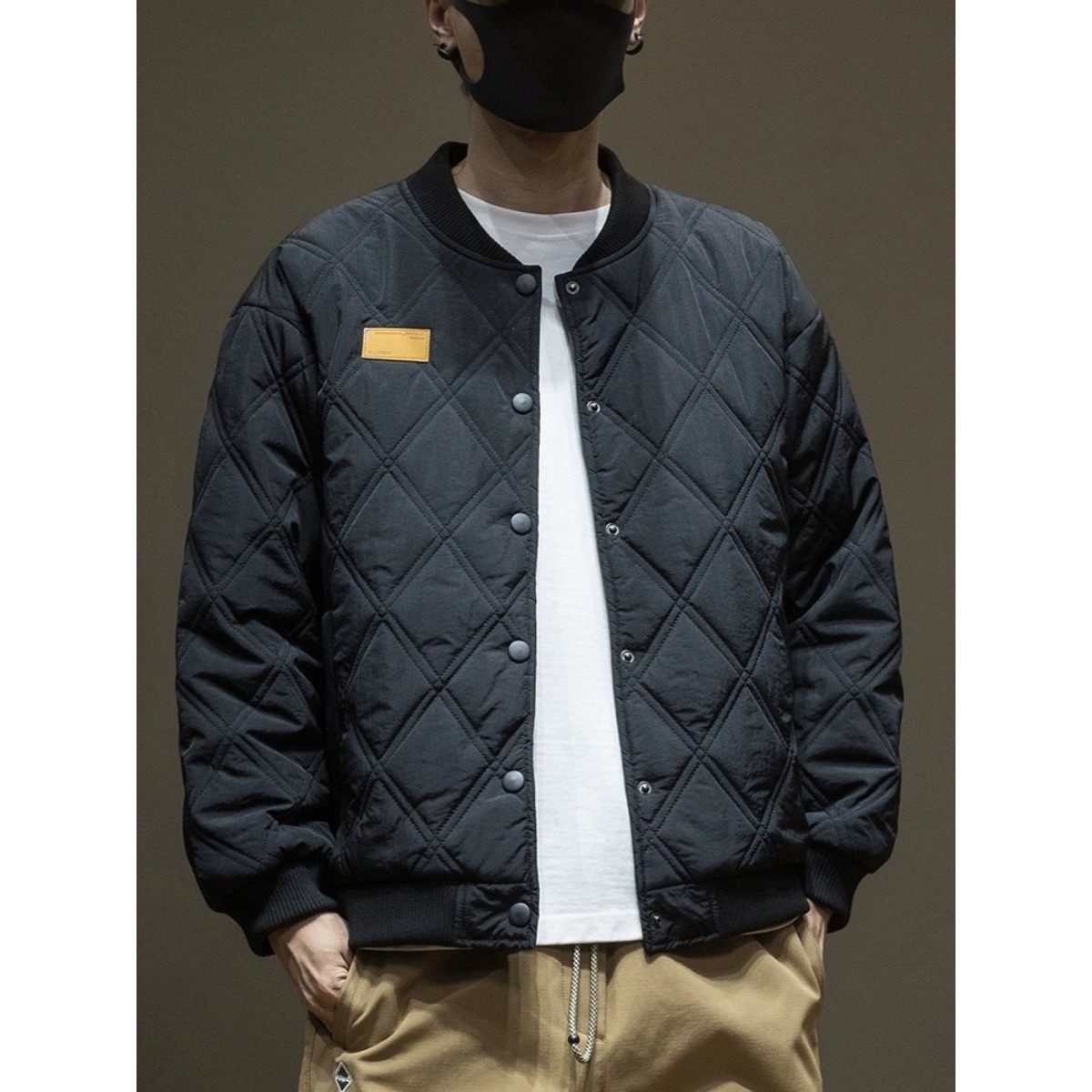 潮牌it neith BIAS轻薄棉衣男秋冬宽松大码休闲空气棉棒球服外套,男装,羽绒马甲,淘宝优惠券,粉丝福利购,淘宝优惠卷