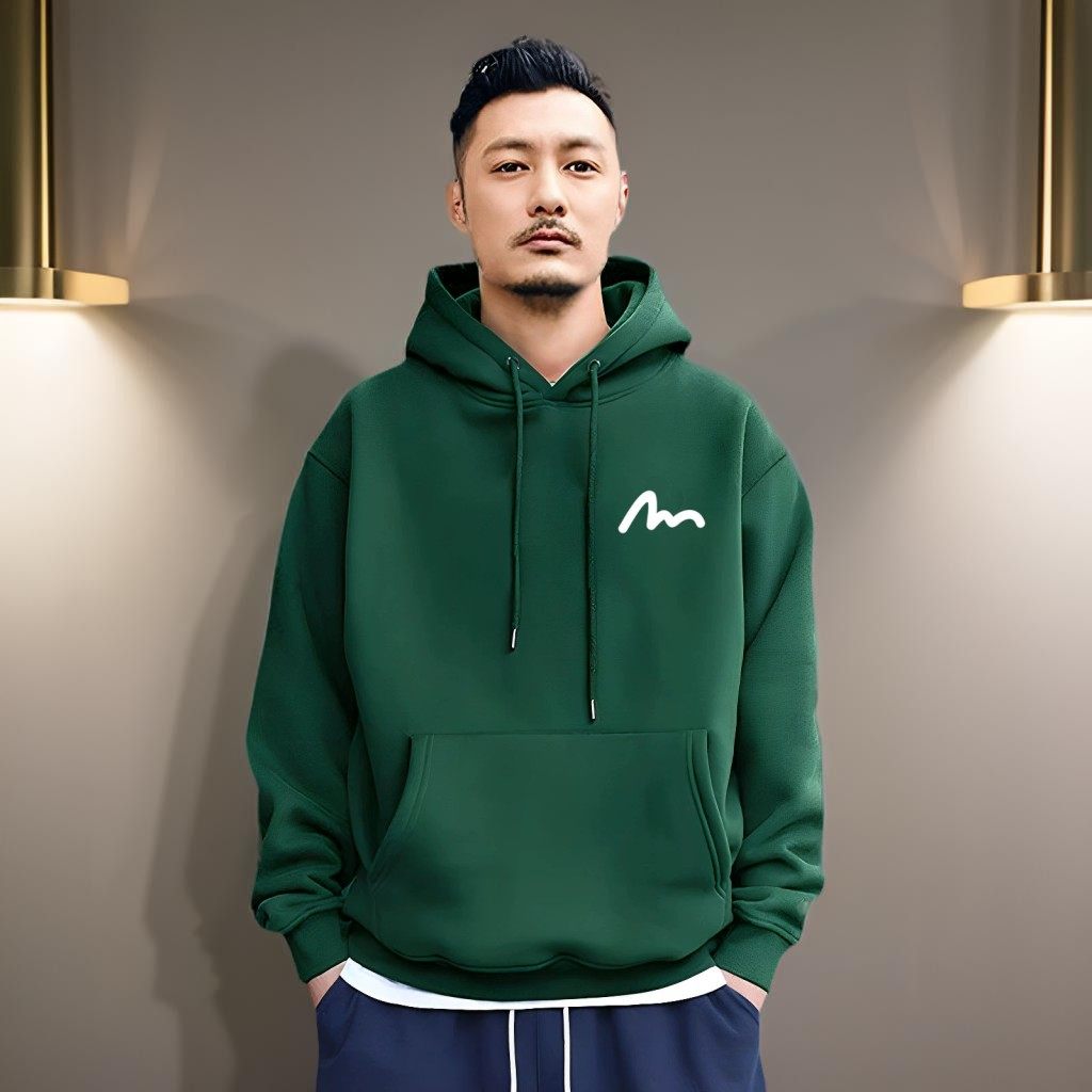 香港潮牌余文乐加绒重磅连帽卫衣男秋冬日系复古纯棉简约百搭外套,男装,卫衣,淘宝优惠券,粉丝福利购,淘宝优惠卷