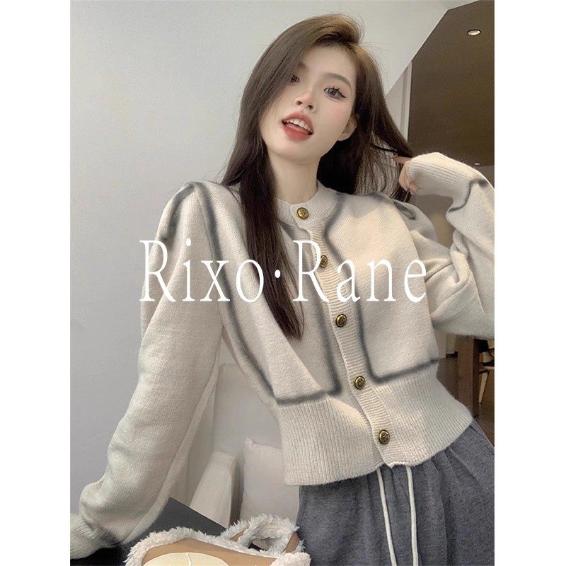 法国Rixo Rane法式设计感?小众软糯纽扣外套女秋冬针织开衫毛衣,女装/女士精品,大码内搭,淘宝优惠券,粉丝福利购,淘宝优惠卷