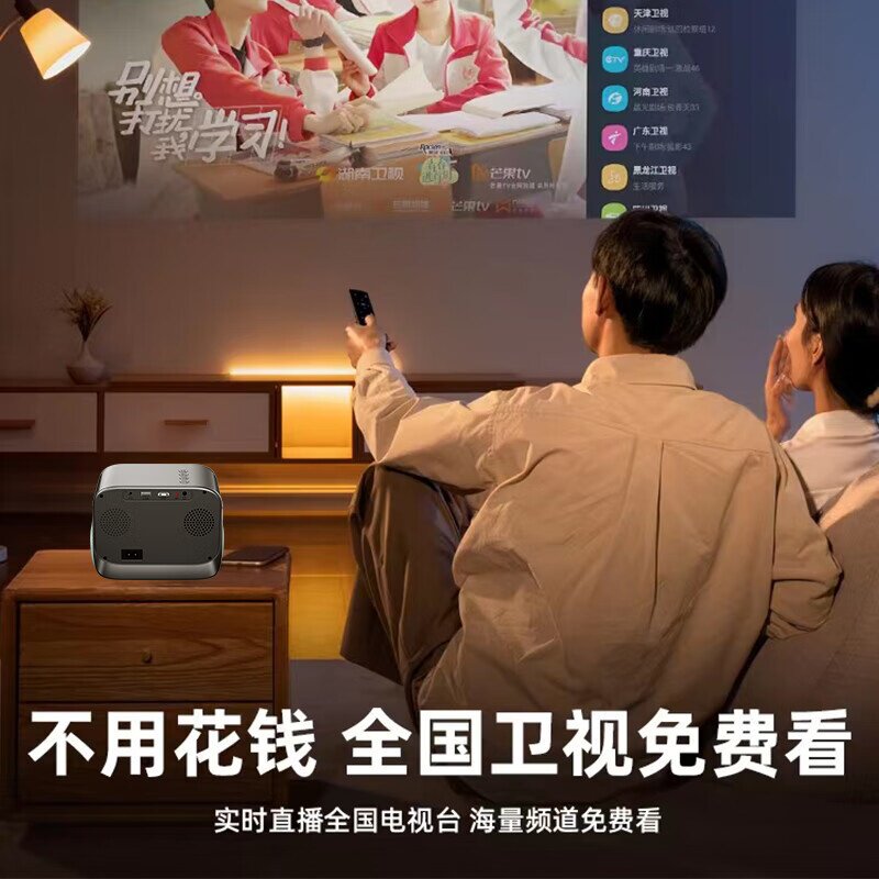 e家乐K6跨境云台投影仪小型高投影仪