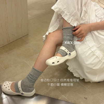 XIA夏夏-u系芭蕾春夏薄款腿套透气堆堆袜袜子(4双组合装)FCZ92314