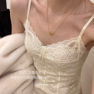 XIA夏夏-一体杯性感马甲线打底背心修身显瘦背心美背内衣HS89663