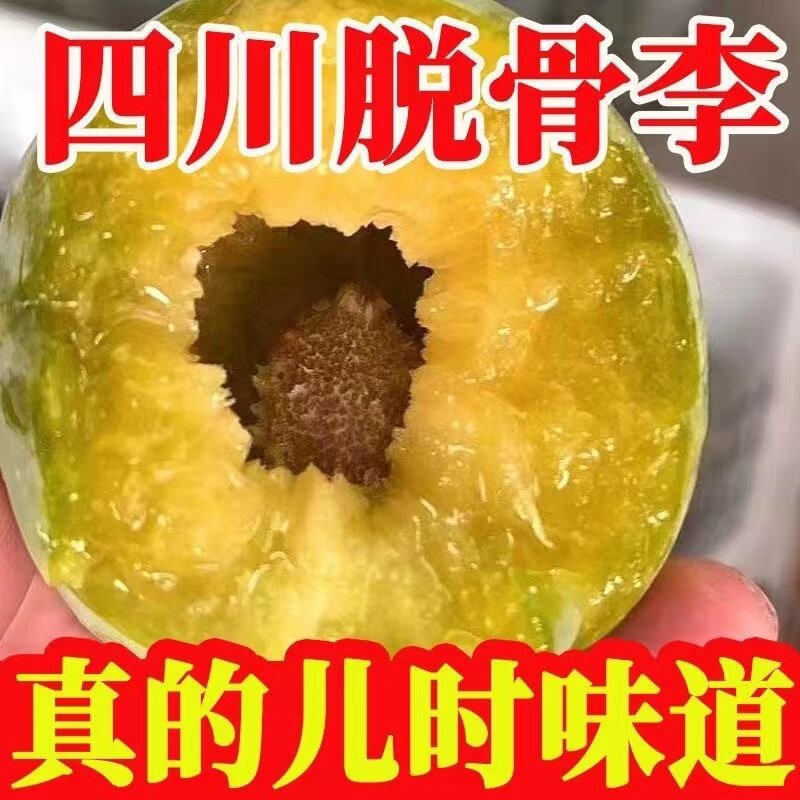 脱骨李新鲜空心土李子冰糖李孕妇四川水果非蜂糖李现货