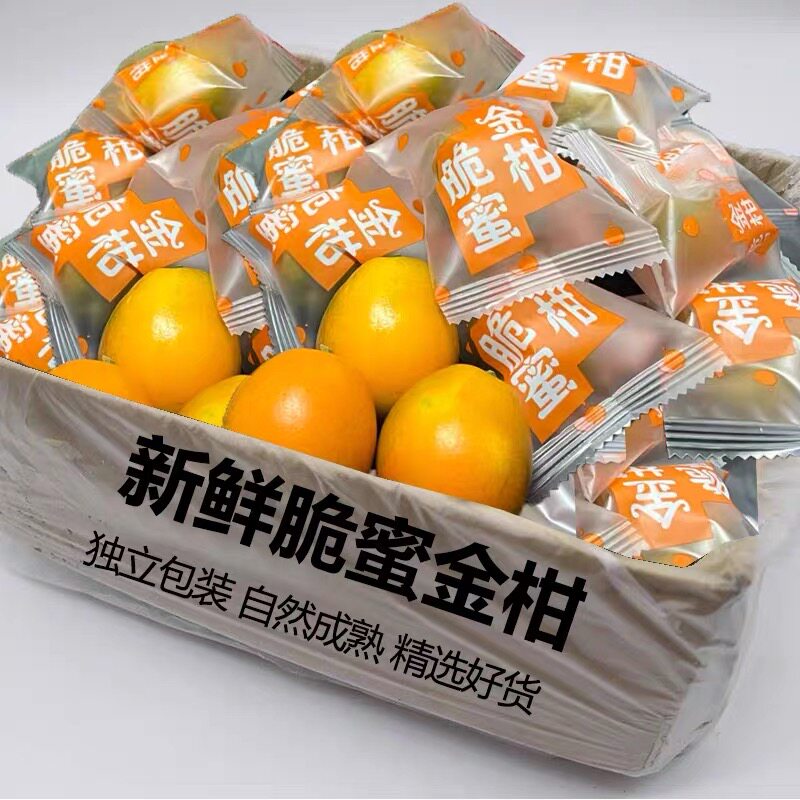 脆蜜金柑金桔广西橘子蜜新鲜当季水果孕妇箱花皮独立包装现摘