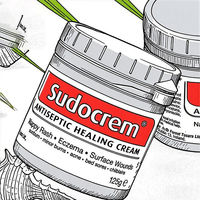 正品英国Sudocrem屁屁霜护臀膏屁屁乐去粉刺125g 英国品牌广东