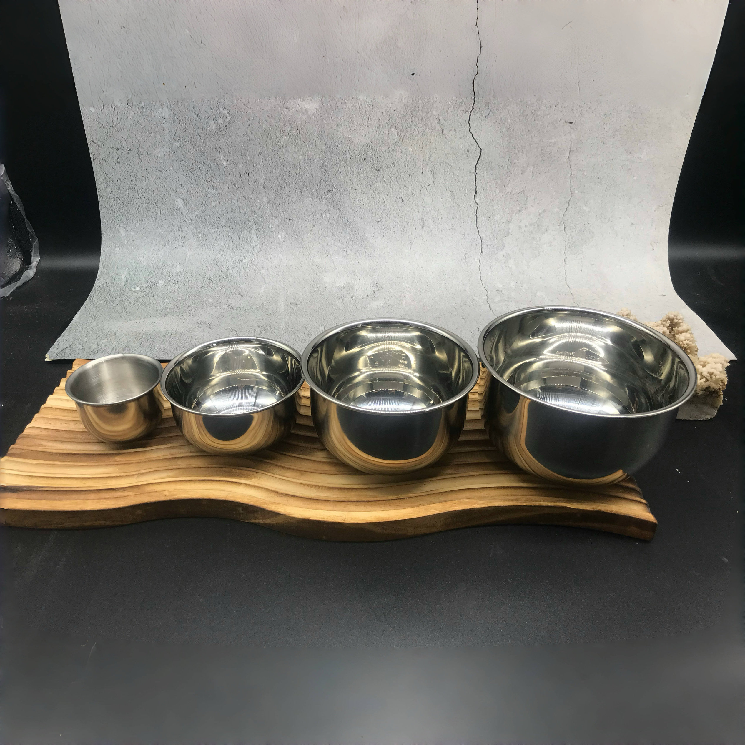 304不锈钢杯子小酒杯无手柄茶杯迷你儿童口杯饭堂汤碗酱料碗大碗
