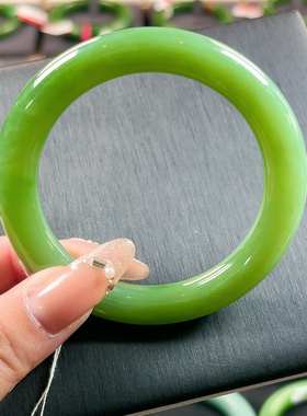 H221夹层特细艳阳绿高色54.55