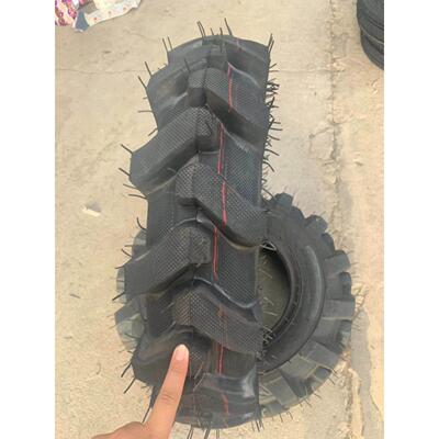 手持拖拉机农用轮胎600-12配有内胎前轮6.00-12运输抗防滑
