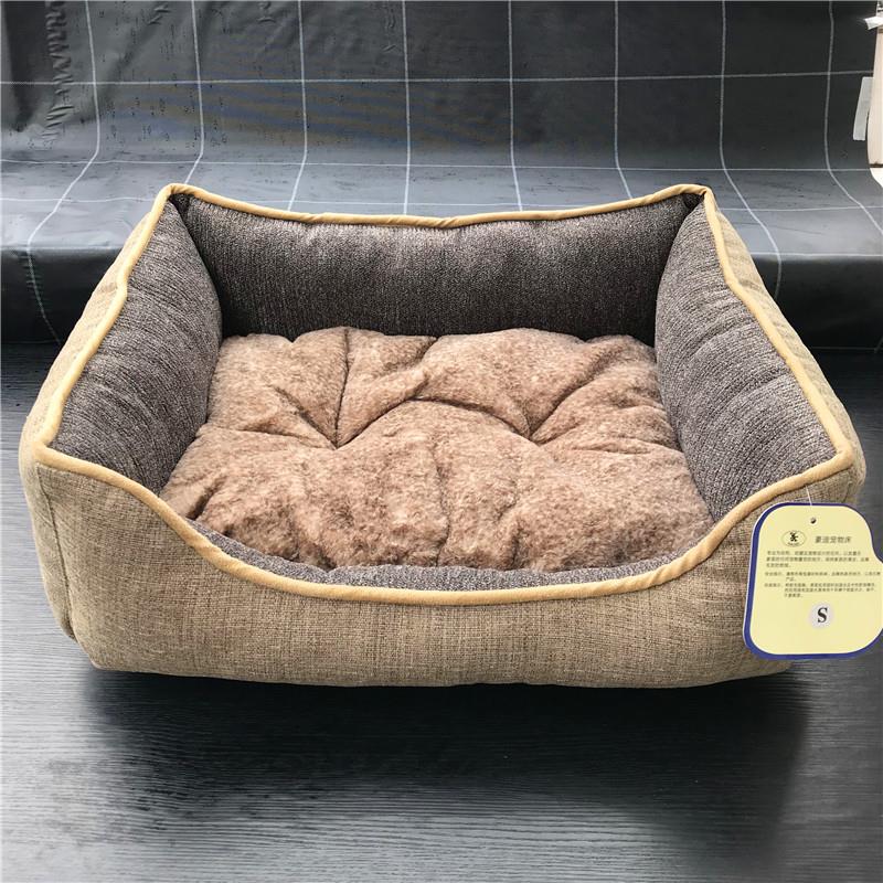 包邮 方形狗窝宠物泰迪小型中型犬大型狗狗用品床狗屋猫窝四季通
