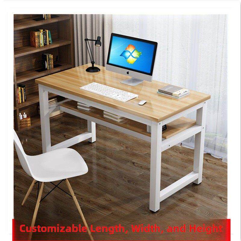 定制尺寸学生桌双层电脑桌面桌长80宽50办公室书法桌单简单现代