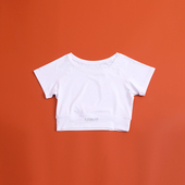 T恤夏季 运动短袖 紧身露脐短款 速干跑步健身上衣性感瑜伽服女新款