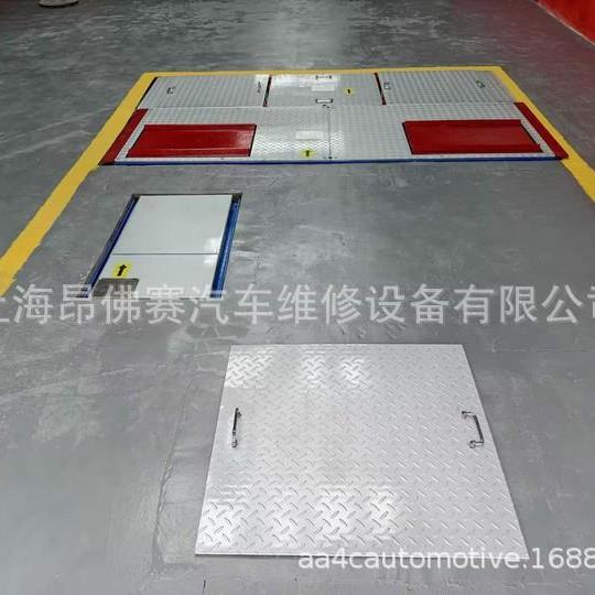 汽车滚筒四合一检测线制动悬架侧滑轮重机动车修理厂年检设备