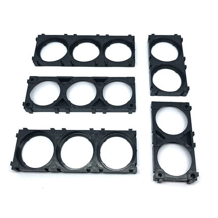 32135国轩锂电池拼接支架1x2联卡扣支架V0阻燃材质可拼接任意形状