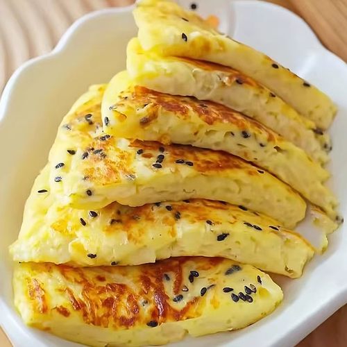 苹果山药饼馅饼煎饼速食营养懒人早饭早餐半成品速冻食品