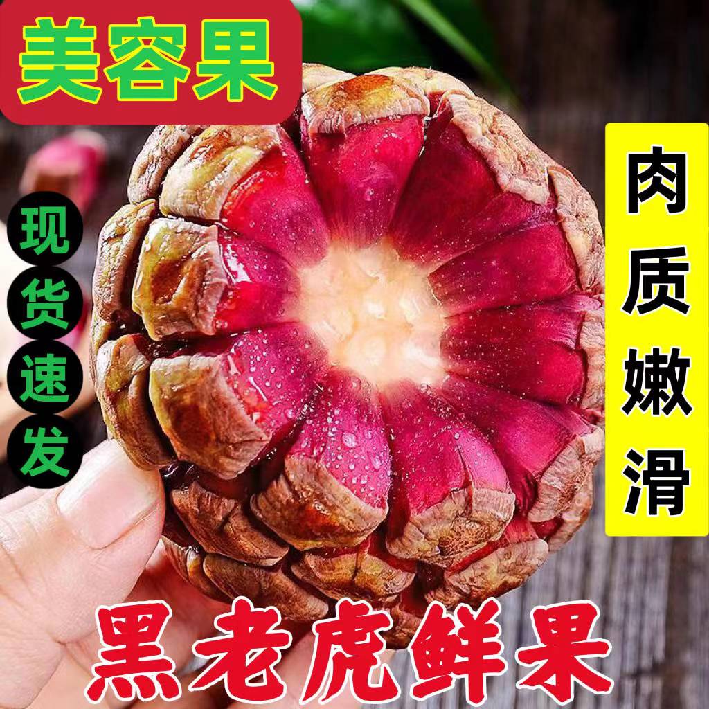 黑老虎布福娜5斤新鲜水果当季恶魔果实冷饭团奇异血藤果包邮