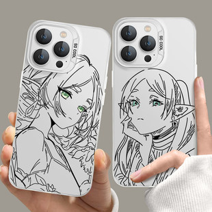 葬送 芙莉莲适用iPhone16手机壳华为mate60苹果17日漫13promax动