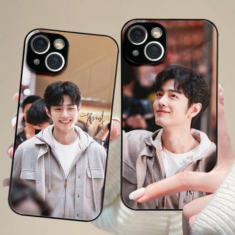 肖战微笑新款小飞侠手机壳适用苹果16/17promax全包荣耀500pro华为P70防摔vivoiQOO一加定制OPPOreno15小米17