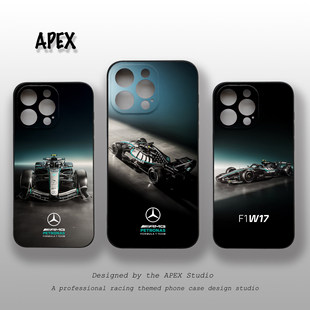 W17梅赛德斯AMG宾士F1赛车周边拉塞尔安东内利汽车文化iphone苹果华为小米oppo一加iqoo任意机型手机保护壳