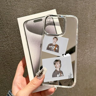 汪苏泷拍立得周边适用苹果17promax手机壳华为mate70简约iphone15/16防摔小米14/12应援reno13补妆荣耀400