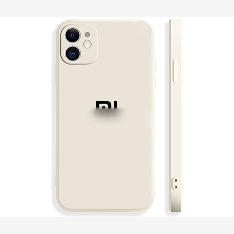 小米logo苹果标志 vivo适用于 Iphone华为logo标志手机壳适用于p5
