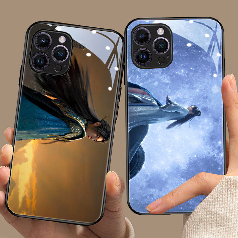凡人修仙传年番适用于iphone17promax手机壳国动漫苹果16玻璃15pro韩立南宫婉14情侣13瀚海迷踪12小众11周边x
