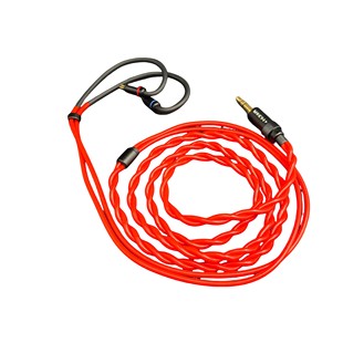 无氧镀银0.78双针耳机线二合一0.78可更换式 3.5hifi红色线 4.4mm