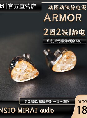 TSMR唐宋未来ARMOR圈铁静电耳机2圈2铁1静电耳机