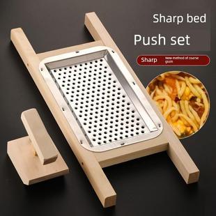 山西抿面器家用抿尖牀豆麪抿面工具抿圪斗抿节擦格斗擦子面食神器