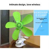 骆威490五叶480四叶夹扇大风力迷你床上可爱夹式 学生小电风扇