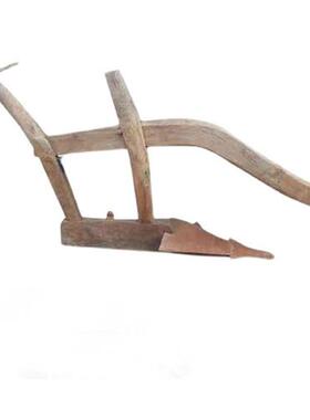 民俗怀旧农具摆件 手工木制老物件 农耕文化复古装饰品