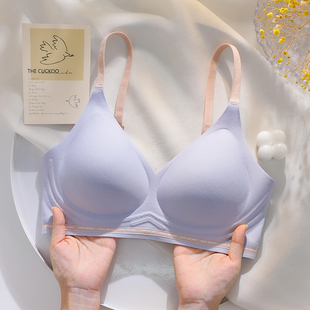 你买过的日记无痕内衣女聚拢舒适无钢圈防下垂收副乳调整型文胸罩