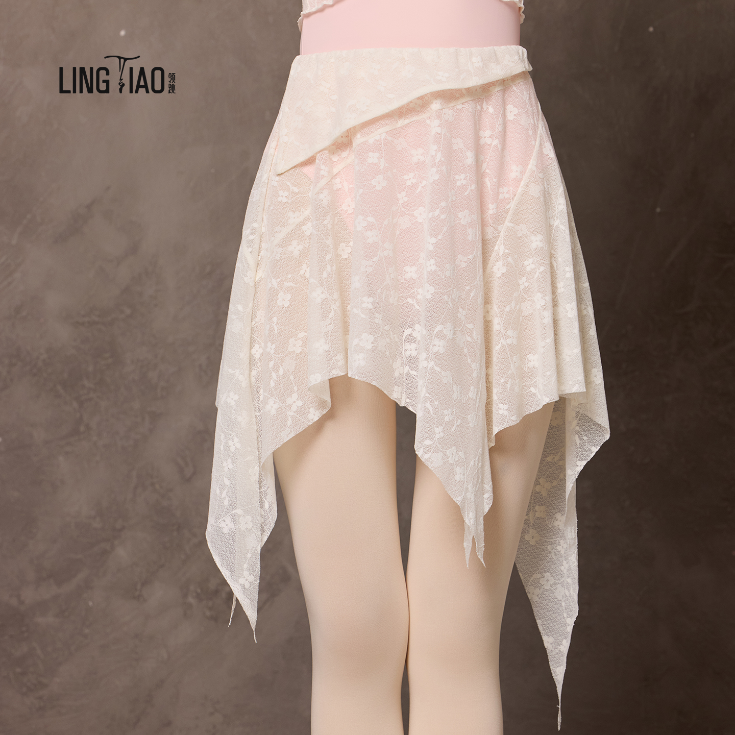 领跳成人舞蹈纱裙不规则芭蕾舞裙