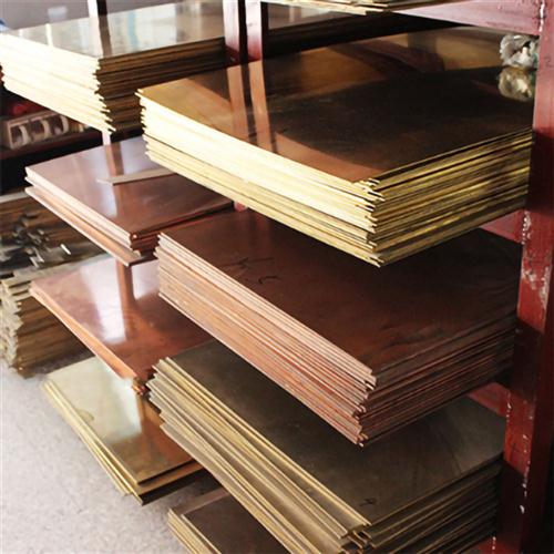 加工定制T2紫铜排红铜排纯铜条散热铜板地线接地铜排扁条厚2-4mm