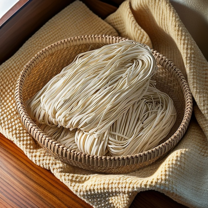 千岛湖农家手工日晒面