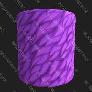 Substance 3D Designer风格化毛发皮毛材质卡通毛发材质源文件sbs