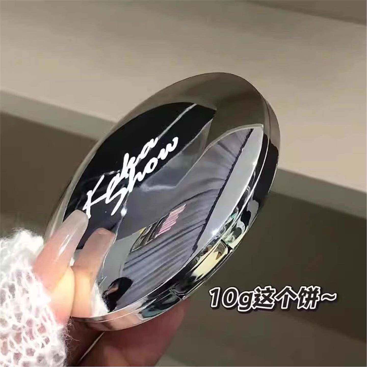 爆闪高光粉饼清透细腻提亮肤色立体骨相脸日常通勤百搭不脱妆彩妆