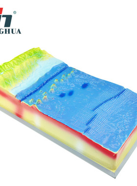 34019板块构造及地表形态模型初高中地理演示教学科教仪器