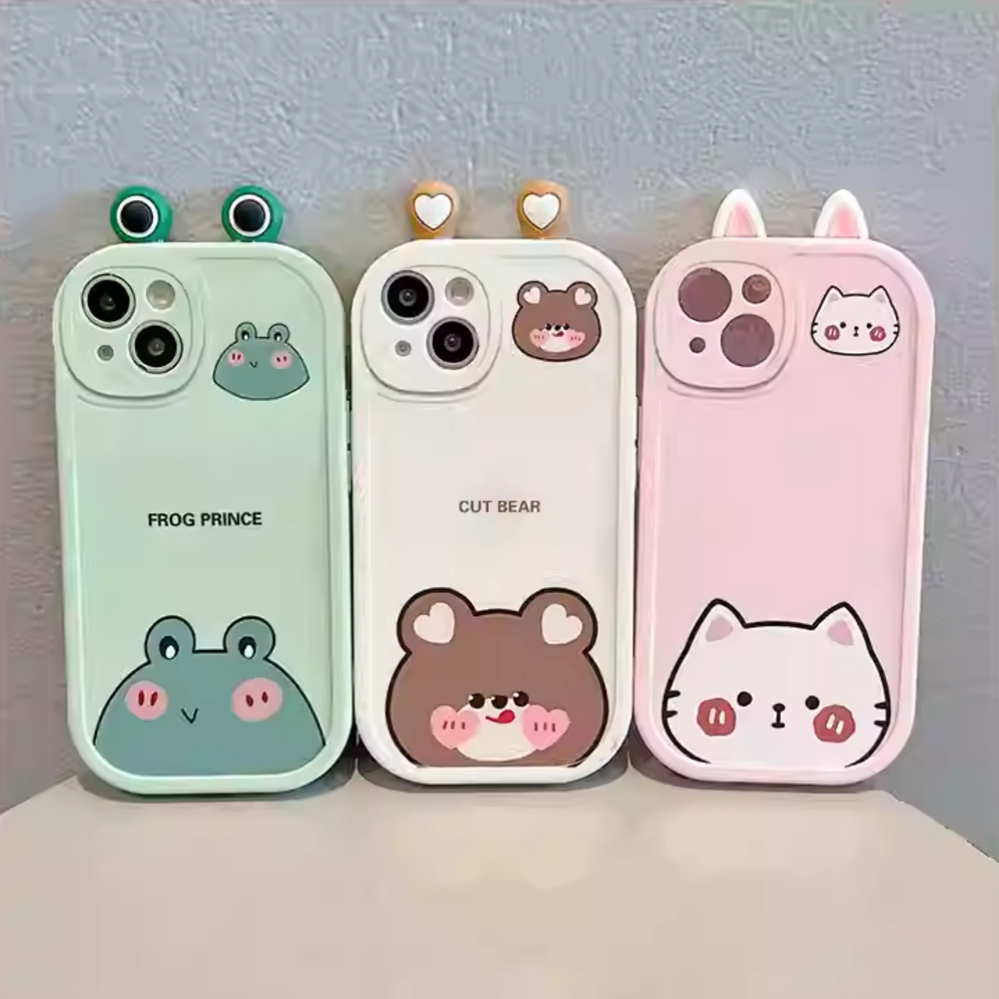 青蛙小熊猫咪适用于opporeno14pro手机壳/13/12pro/11新款reno8/7/6/5pro+保护套r17/r15xr11r9s全包ace2胖妹