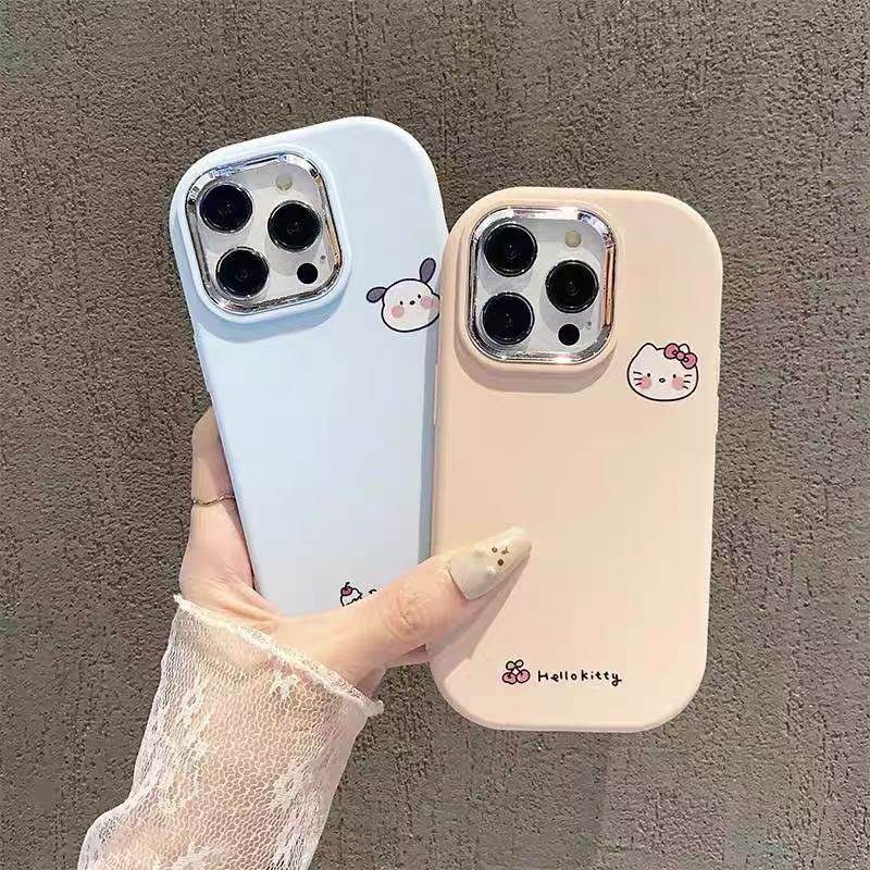 帕恰狗卡通猫适用于vivoiqooneo11手机壳neo10pro全包iqoo13pro/12创意iqoo15新款z7i/z9x女u3xu5镜框保护套