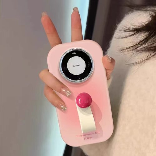 圆球渐变渲染适用于oppoA6spro手机壳A5/A3/2活力版a93s新款a11x卡通全包A97女A35A93S小众a73a58x镜框保护套