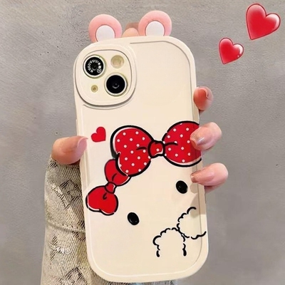 立体耳朵小猫适用于oppofindx8手机壳x7Ultra/x6pro新款findx5/x3保护套k12x/12s硅胶女k11/k10prok9s/8胖妹