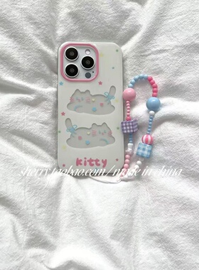 火翔镂空猫咪适用于一加Ace6手机壳至尊竞速版1+5/13TACE3/3V新款一加12女Ace5ProTurbo 6V11/10t保护套大孔