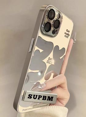 发字米白底适用于OPPO Find X9手机壳X8小众findX7Ultra新款X6A6pro女Realme真我15GT6/5pro保护套oppo玻璃