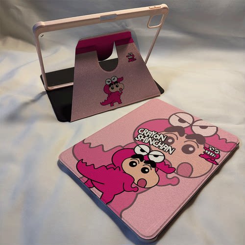 倚琪鳄鱼小新iPad硅胶保护壳
